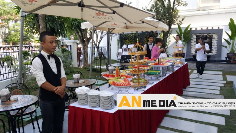 AN Media chuyên nhận tổ chức đặt tiệc teabreak chuyên nghiệp giá rẻ tại Hà Nội