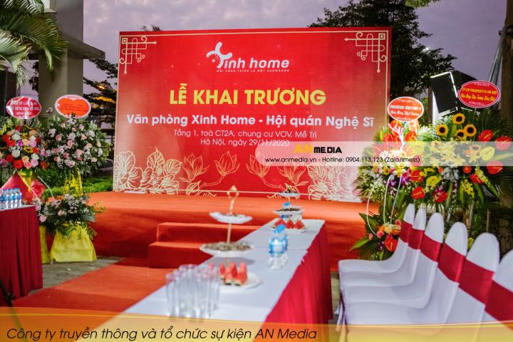 Cho thuê Backdrop cho sự kiện khai trương
