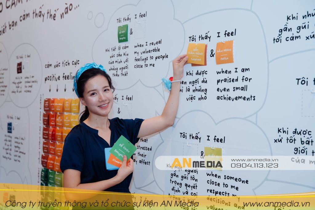 Trang Moon hợp tác dịch vụ tổ chức họp báo AN Media