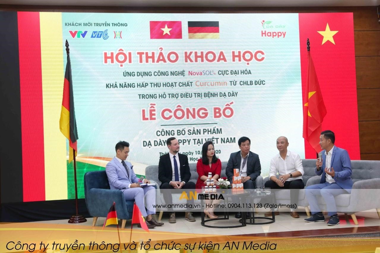 Công ty Truyền thông và Tổ chức sự kiện AN Media chuyên tổ chức hội thảo tại Hà Nội với nhiều hình thức khác nhau