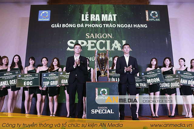 dịch vụ tổ chức sự kiện tại Hà Nội ra mắt giải bóng đá