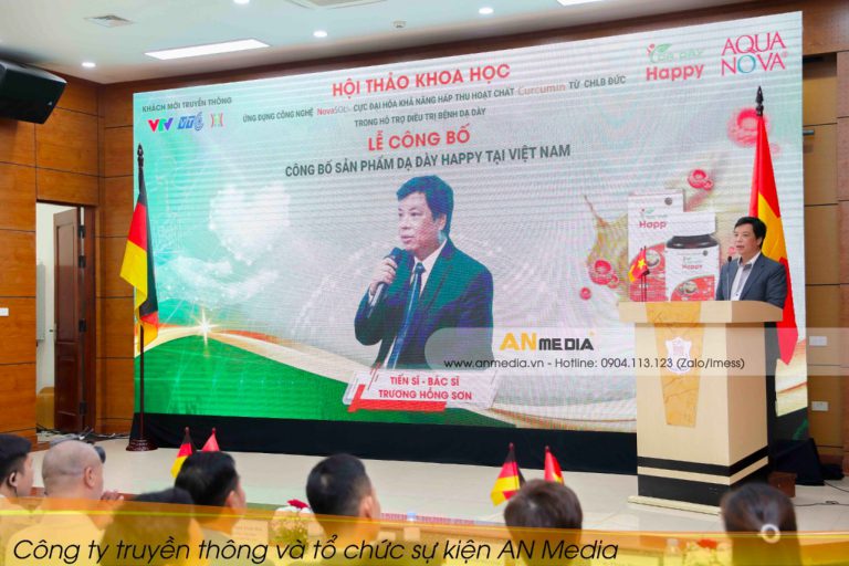 AN Media cung cấp dịch vụ tổ chức hội nghị, hội thảo trọn gói