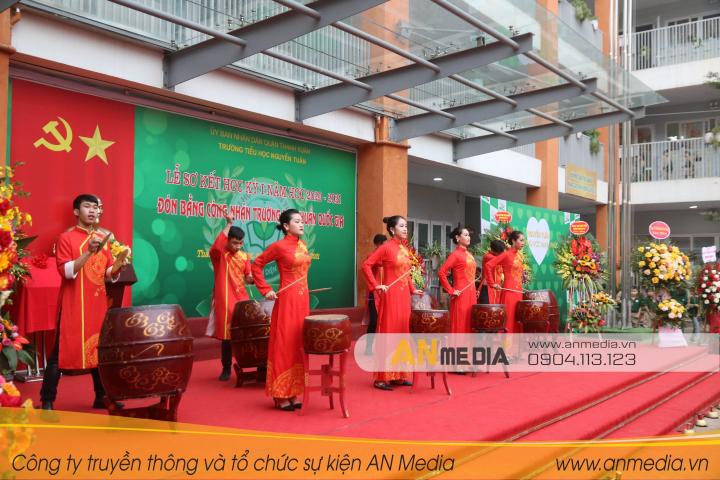 AN Media cho thuê nhóm múa trống hội sự kiện trường Nguyễn Tuân
