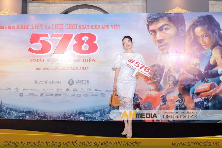 Á hậu - MC Thụy Vân tham dự sự kiện ra mắt phim 578