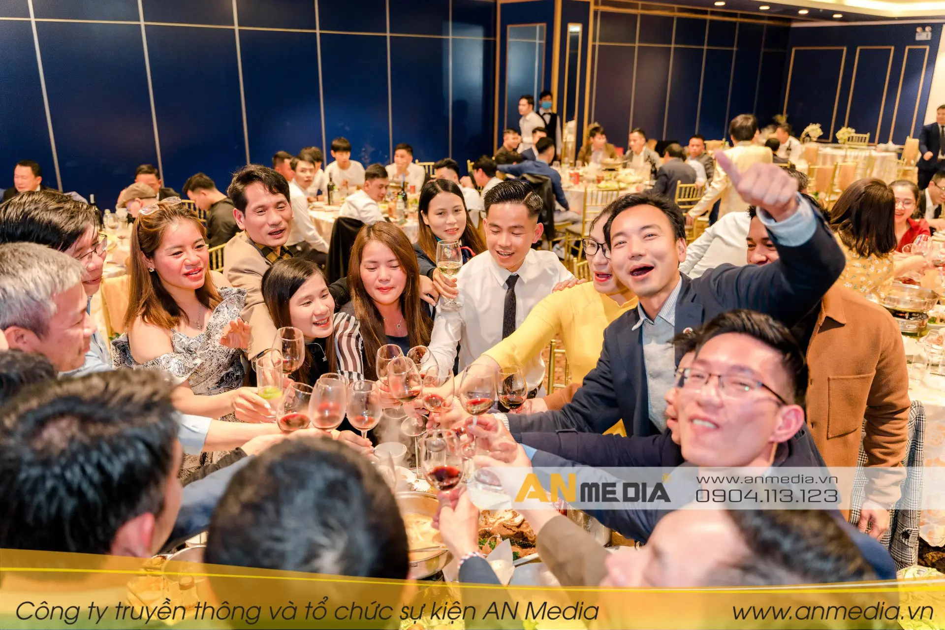 AN Media chuyên tổ chức tiệc tất niên trọn gói chuyên nghiệp