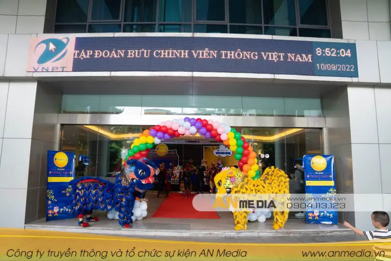 AN Media phối hợp trang trí sự kiện