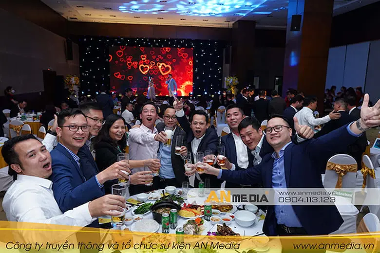AN Media cung cấp dịch vụ tổ chức tiệc tất niên cuối năm trọn gói