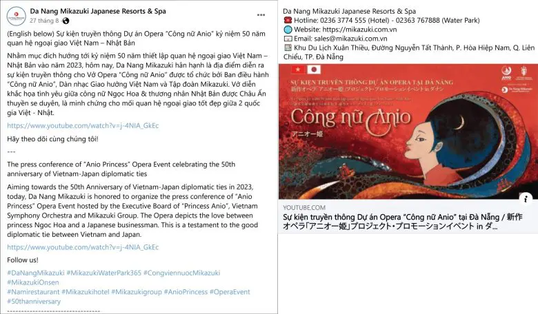 Mẫu content ra mắt sản phẩm mới dự án Opera