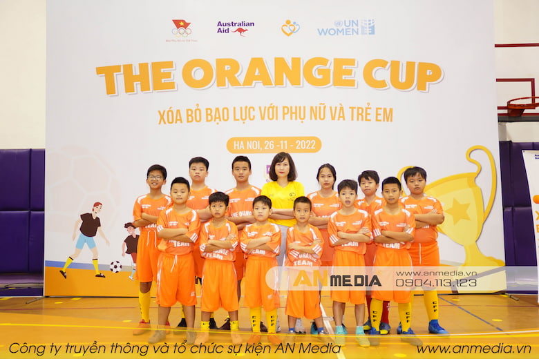 AN Media phối hợp tổ chức sự kiện "The Orange Cup" cùng sự tham gia của nhiều khách mời, người dân trên địa bàn Hà Nội