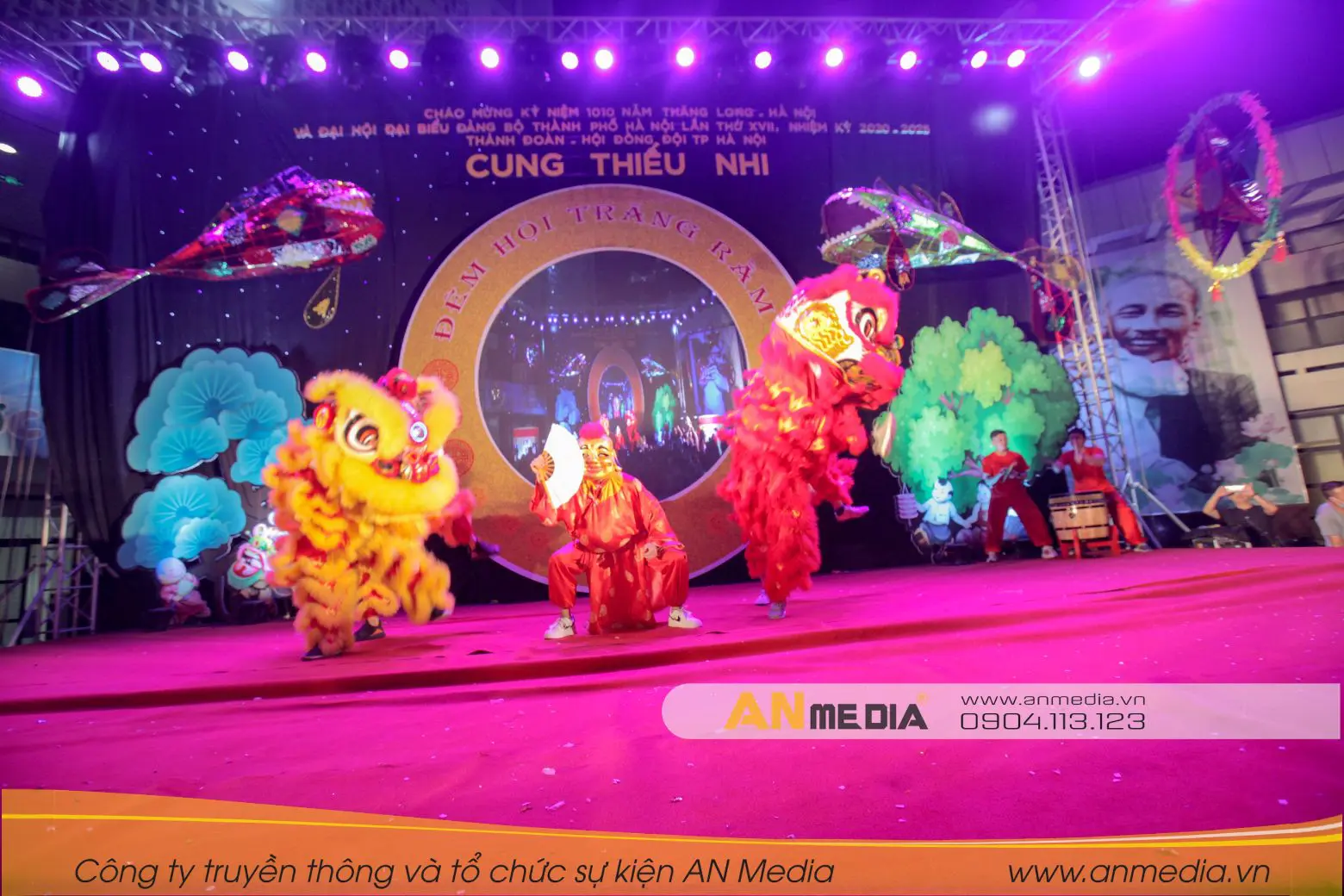 AN Media tổ chức chương trình trung thu