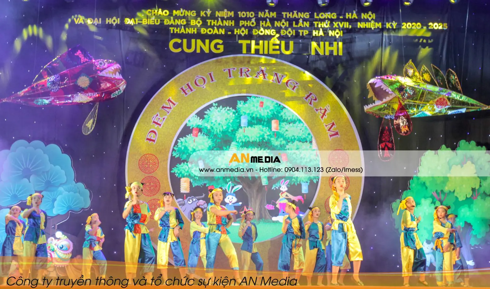 AN Media tổ chức trung thu cho công ty uy tín 