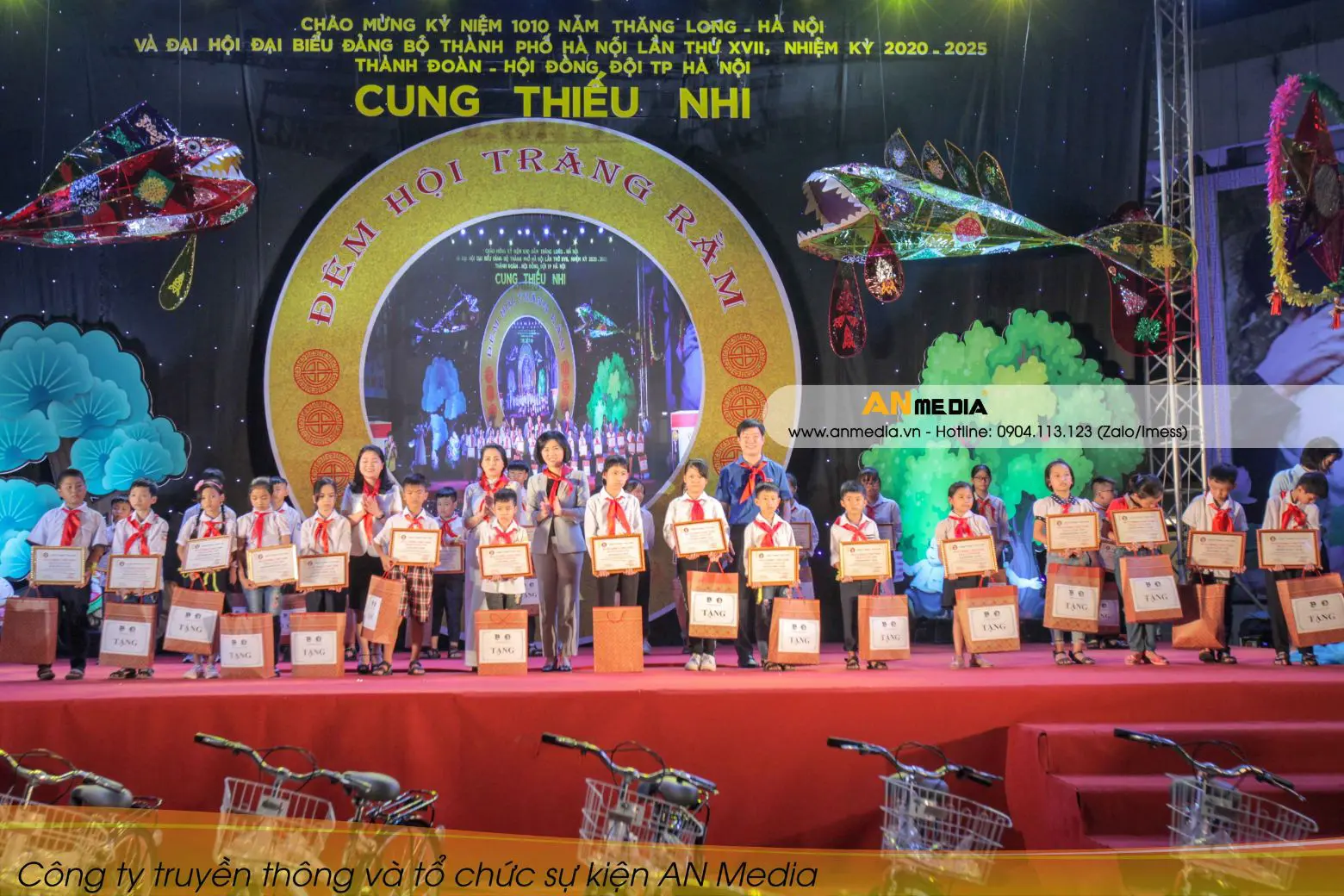 AN Media tổ chức chương trình trung thu