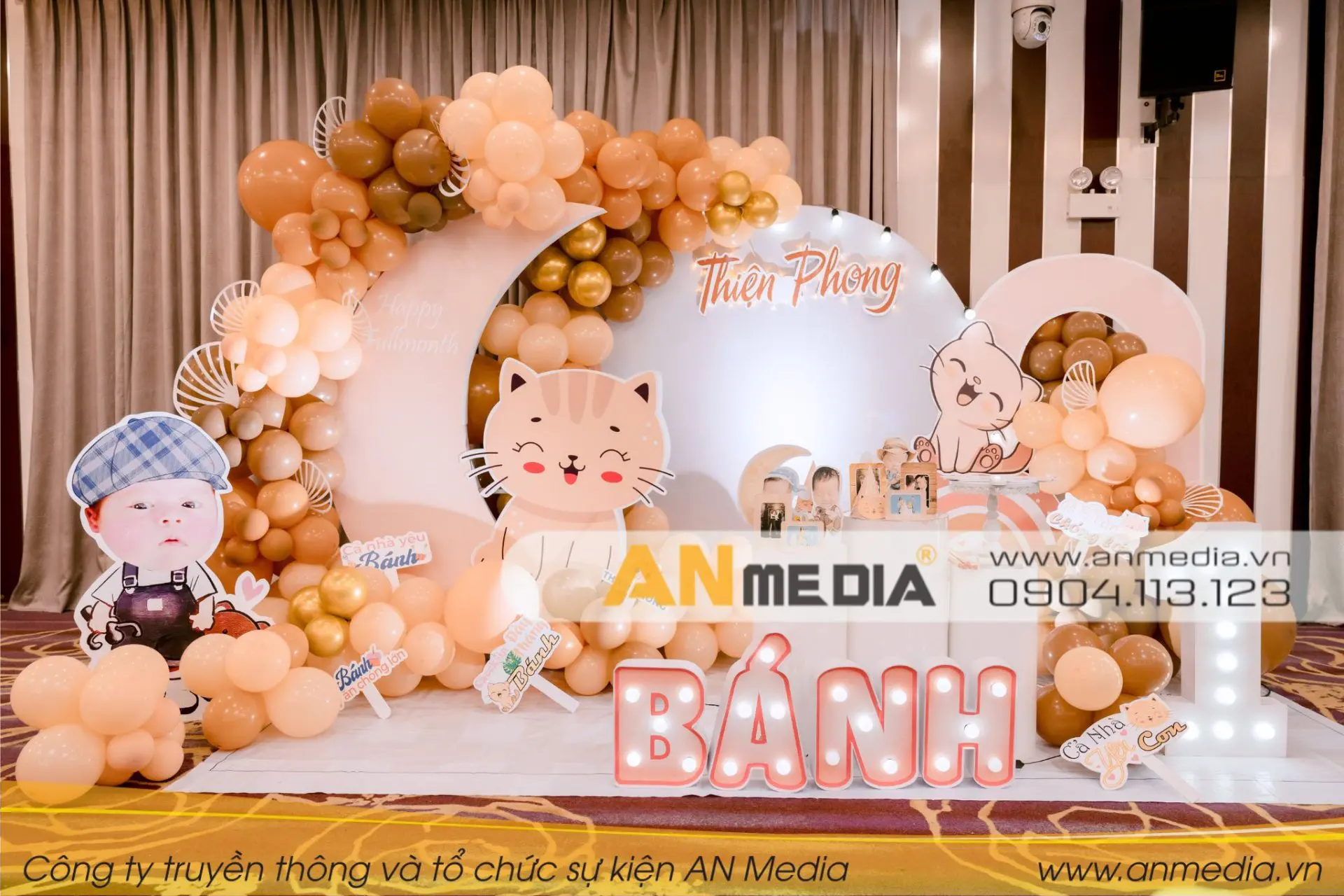 AN Media tổ chức tiệc sinh nhật và tiệc đầy tháng