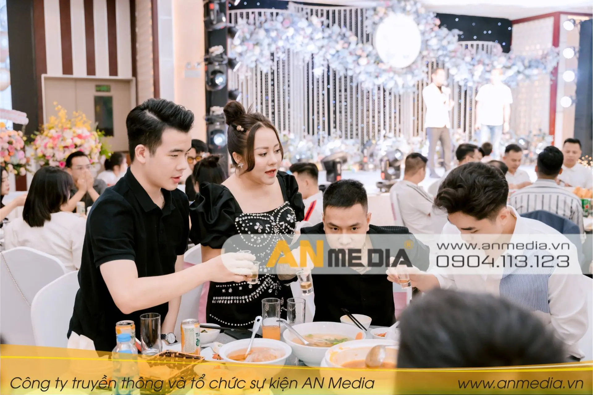 AN Media tổ chức tiệc sinh nhật và tiệc đầy tháng