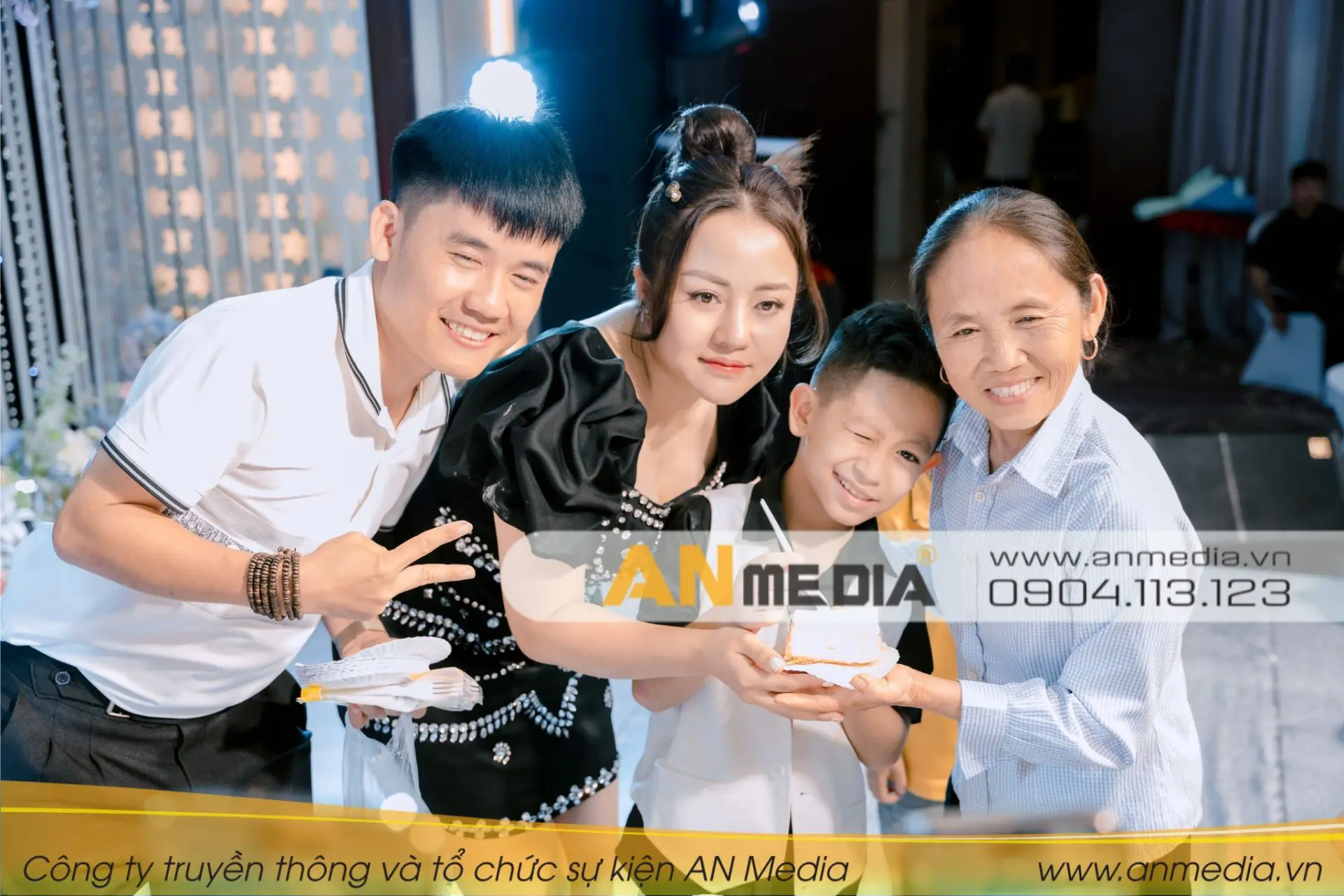 AN Media tổ chức tiệc sinh nhật và tiệc đầy tháng