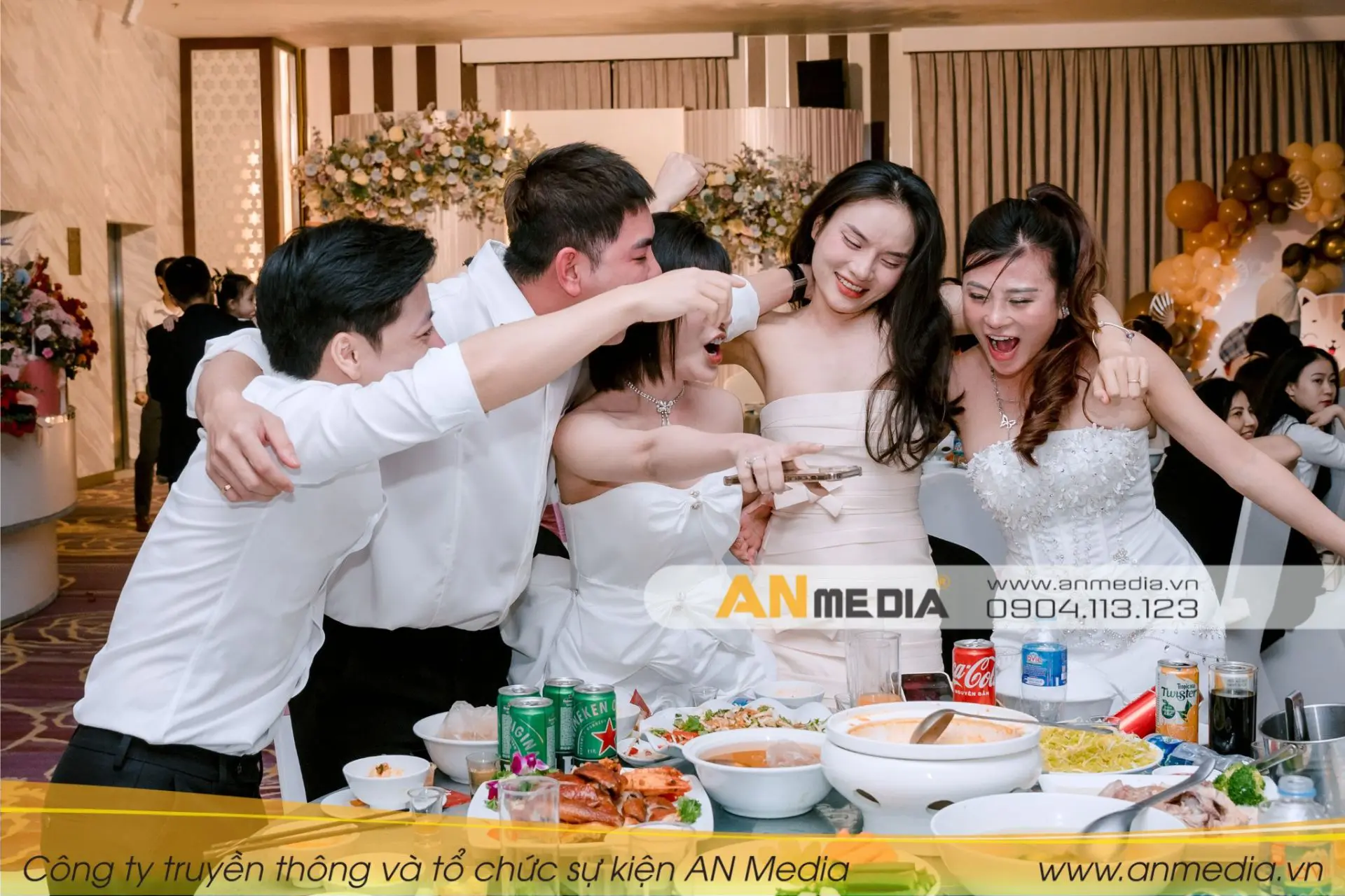 AN Media tổ chức tiệc sinh nhật