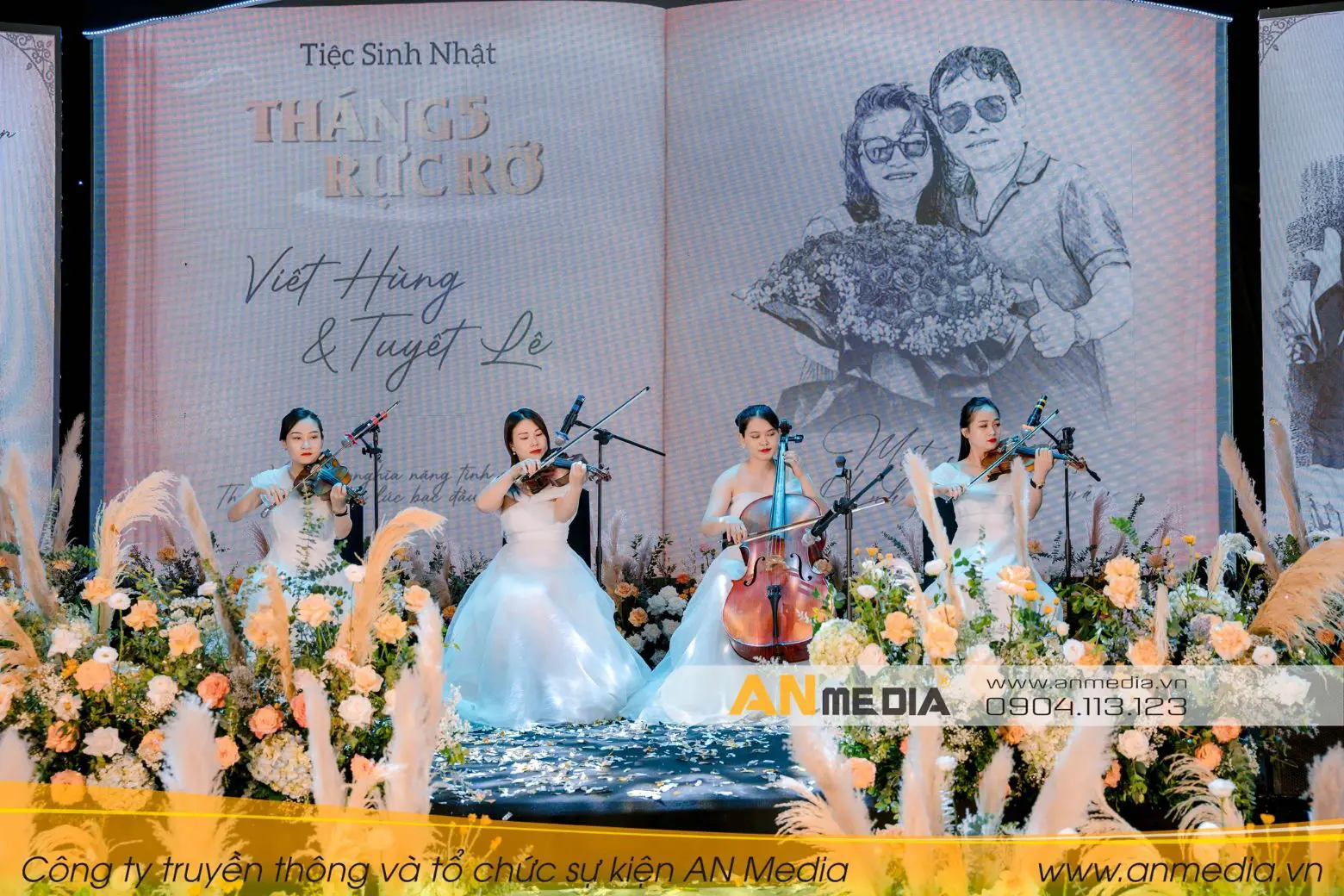 AN Media hỗ trợ cung cấp vũ công, ban nhạc, đội biểu diễn chuyên nghiệp hàng đầu trên thị trường