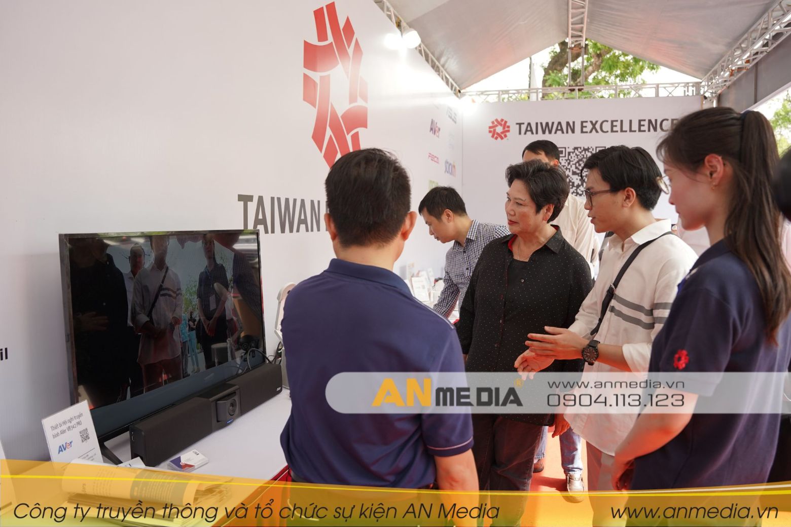 AN MEDIA tổ chức “Triển lãm gian hàng” Taiwan Excellence