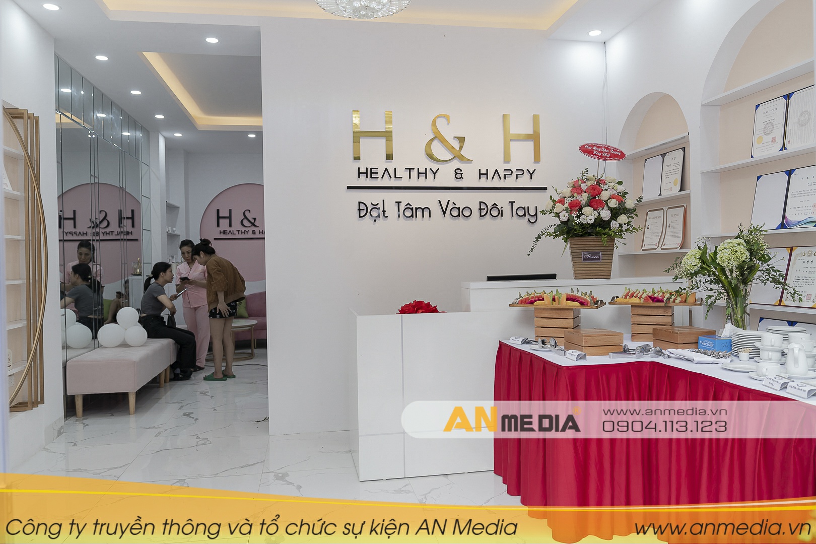 Khai Trương Spa Dưỡng Sinh H&H HEALTHY&HAPPY