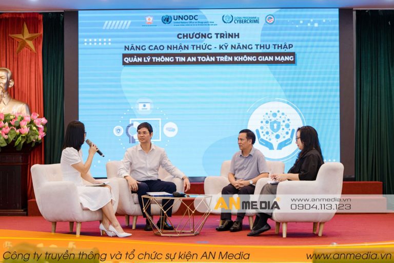 Nâng cao nhận thức về an toàn trên không gian mạng | UNODC x Đại học Kiểm sát Hà Nội tổ chức
