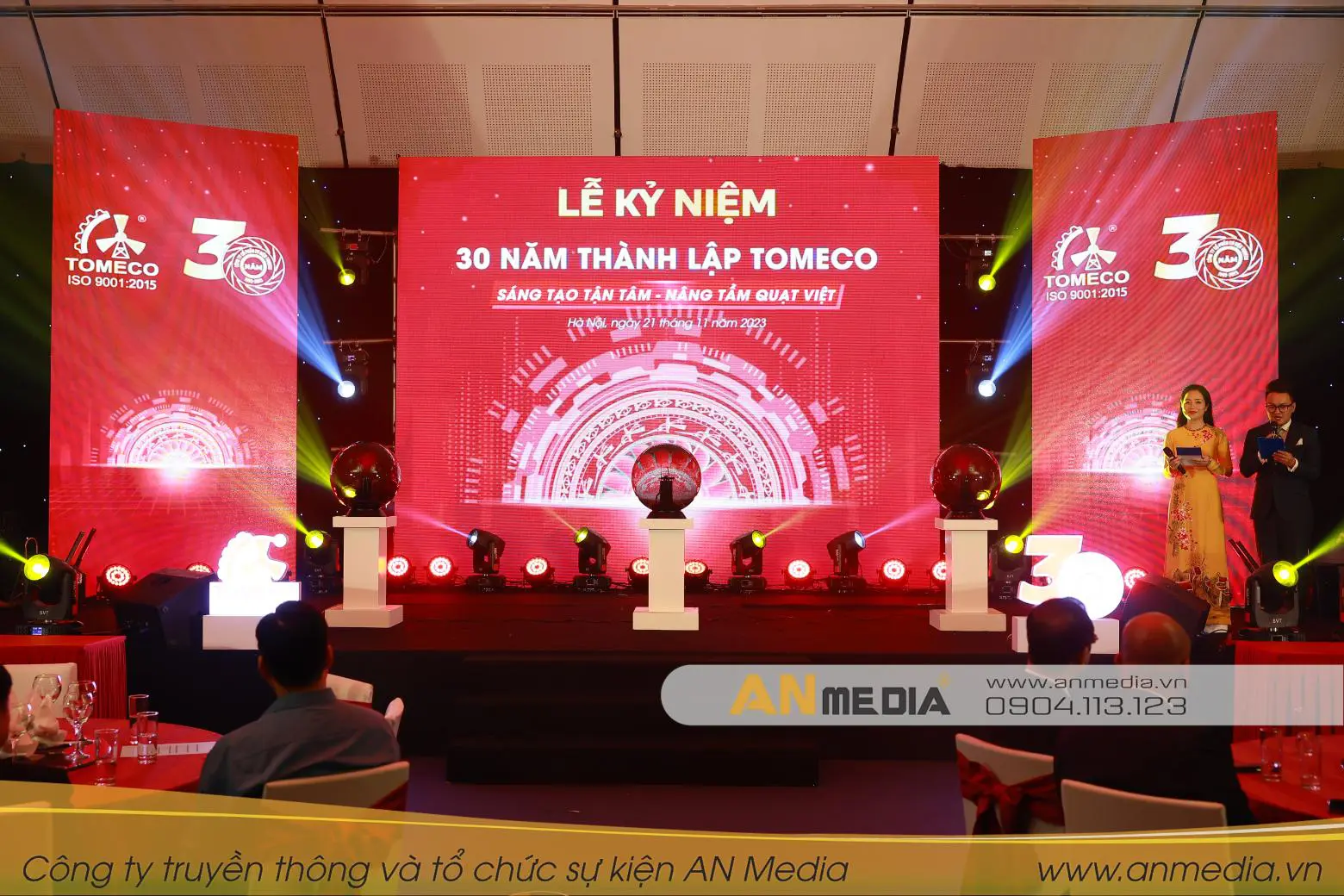 AN Media cho thuê ánh sáng