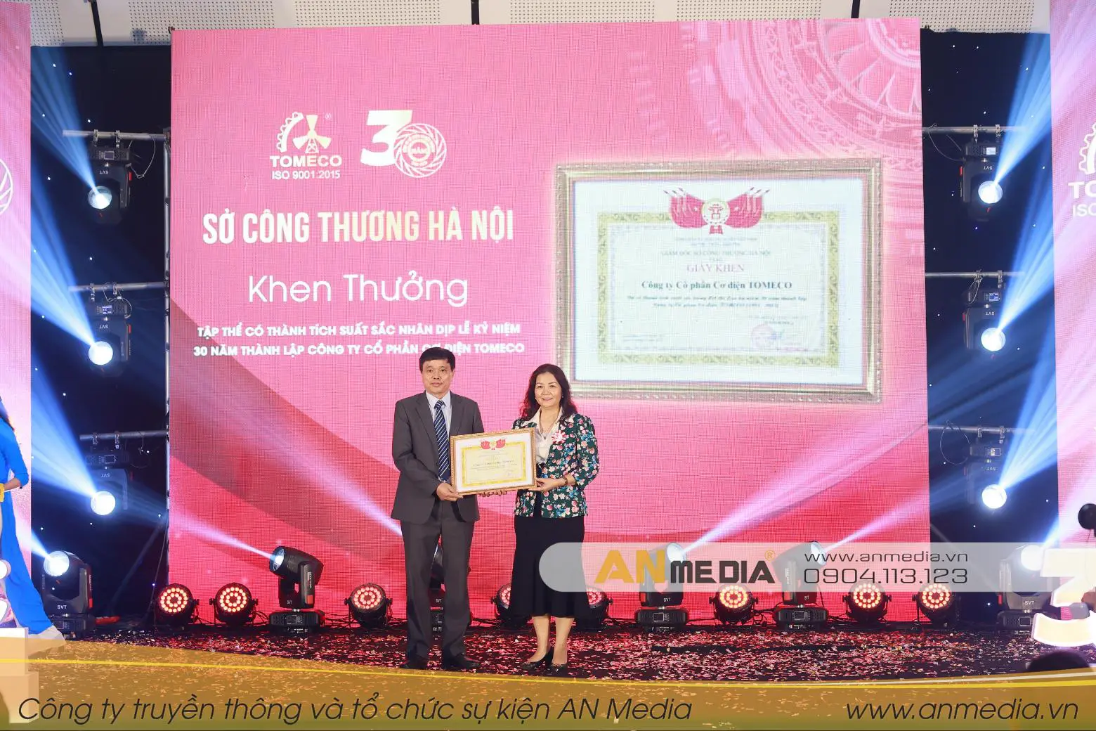 Những giải thương danh giá TOMECO đã nhận được trong 30 năm nỗ lực hoạt động