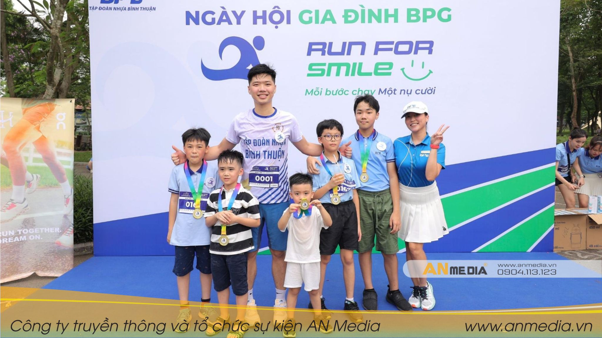 Giải chạy “Ngày hội gia đình BPG - Run for smile”