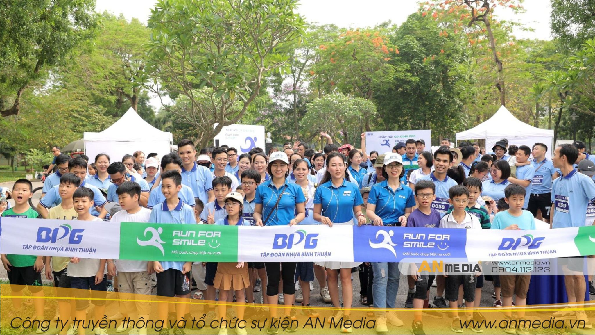 Giải chạy “Ngày hội gia đình BPG – Run for smile” kết nối các thành viên tại Tập đoàn nhựa Bình Thuận