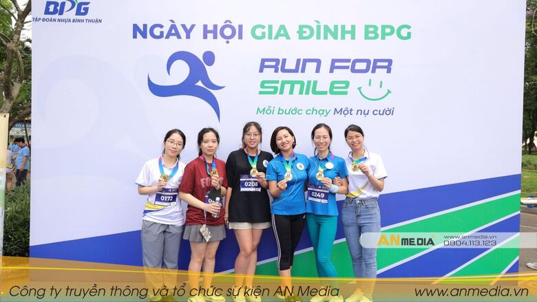 Giải chạy “Ngày hội gia đình BPG - Run for smile”