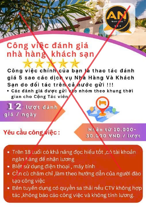 Bài đăng của đối tượng lừa đảo