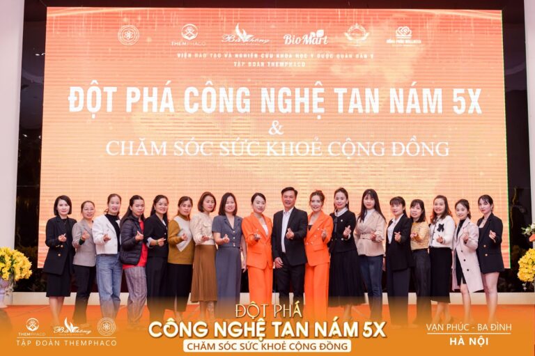 Themphaco ra mắt sản phẩm Diện hồng nhan – “Đột phá công nghệ, Tan nám 5X” 