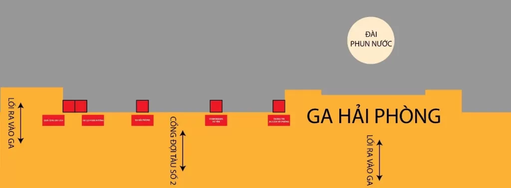 Layout tại nhà Ga Hải Phòng