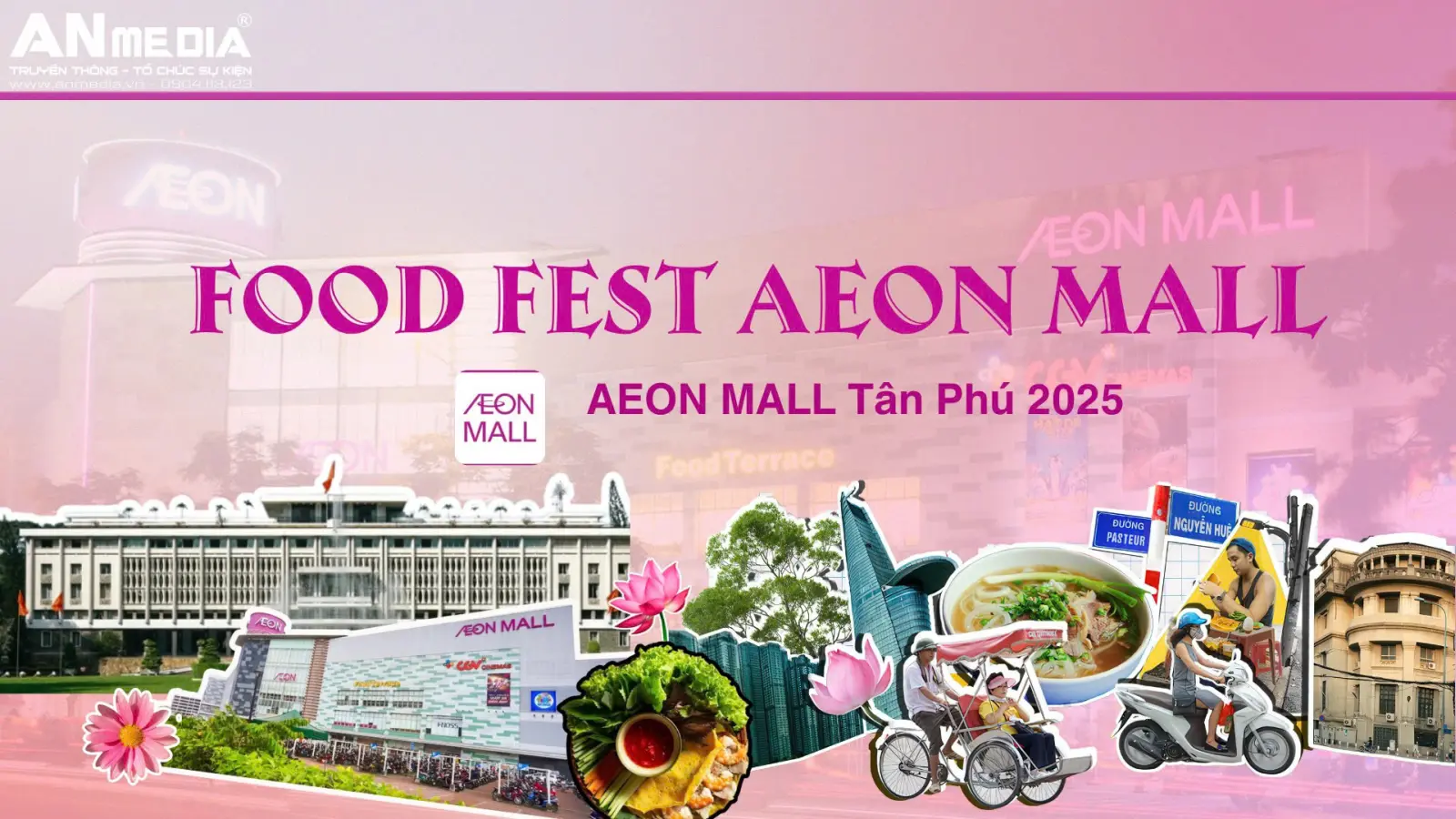Quyền lợi của gian hàng tham gia sự kiện Food festival – Aeon mall Tân Phú Celadon
