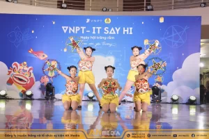 Đêm hội trăng rằm VNPT IT – Nơi những tâm hồn trẻ thơ được đắm mình trong không gian vừa truyền thống vừa hiện đại, đậm chất công nghệ