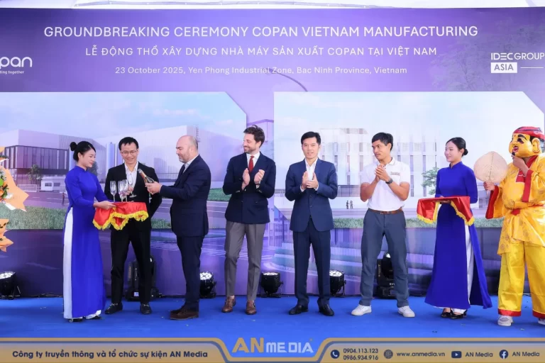 Lễ động thổ xây dựng nhà máy sản xuất Copan Việt Nam –  Dấu mốc của hành trình phát triển