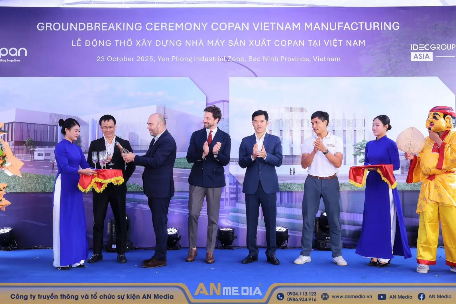 Lễ động thổ xây dựng nhà máy sản xuất Copan Việt Nam –  Dấu mốc của hành trình phát triển