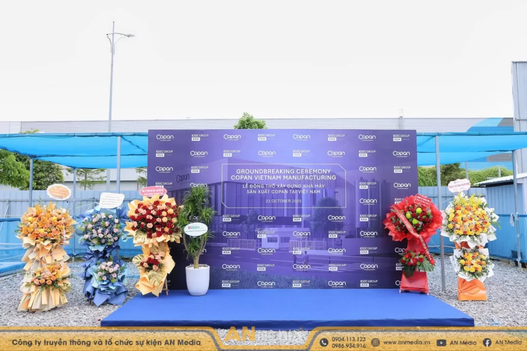 Không gian check in chuyên nghiệp