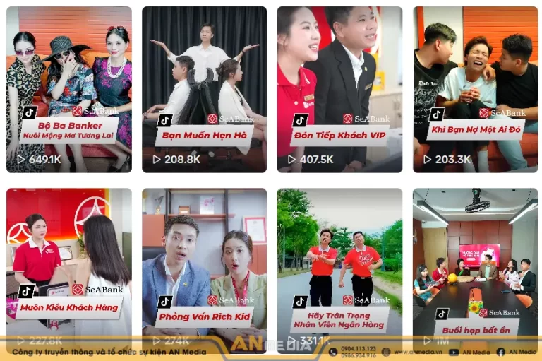 AN Media đồng hành cùng SeABank: Chiến lược nội dung số “Viral” và năng lực sản xuất video TikTok đột phá