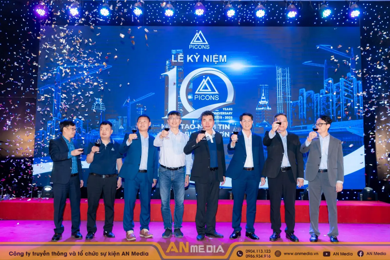 PICONS VIỆT NAM: HÀNH TRÌNH 10 NĂM “ KIẾN TẠO TIỀN TIN – VỮNG BƯỚC VƯƠN XA” VÀ DẤU ẤN TỪ AN MEDIA