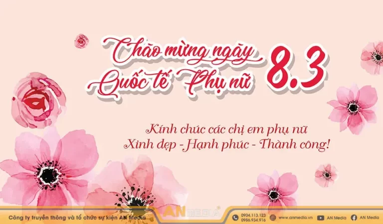 Tuyệt Chiêu chúc mừng 8 3 2026: 5 Ý Tưởng Sự Kiện ‘Đốn Tim’ Phái Đẹp
