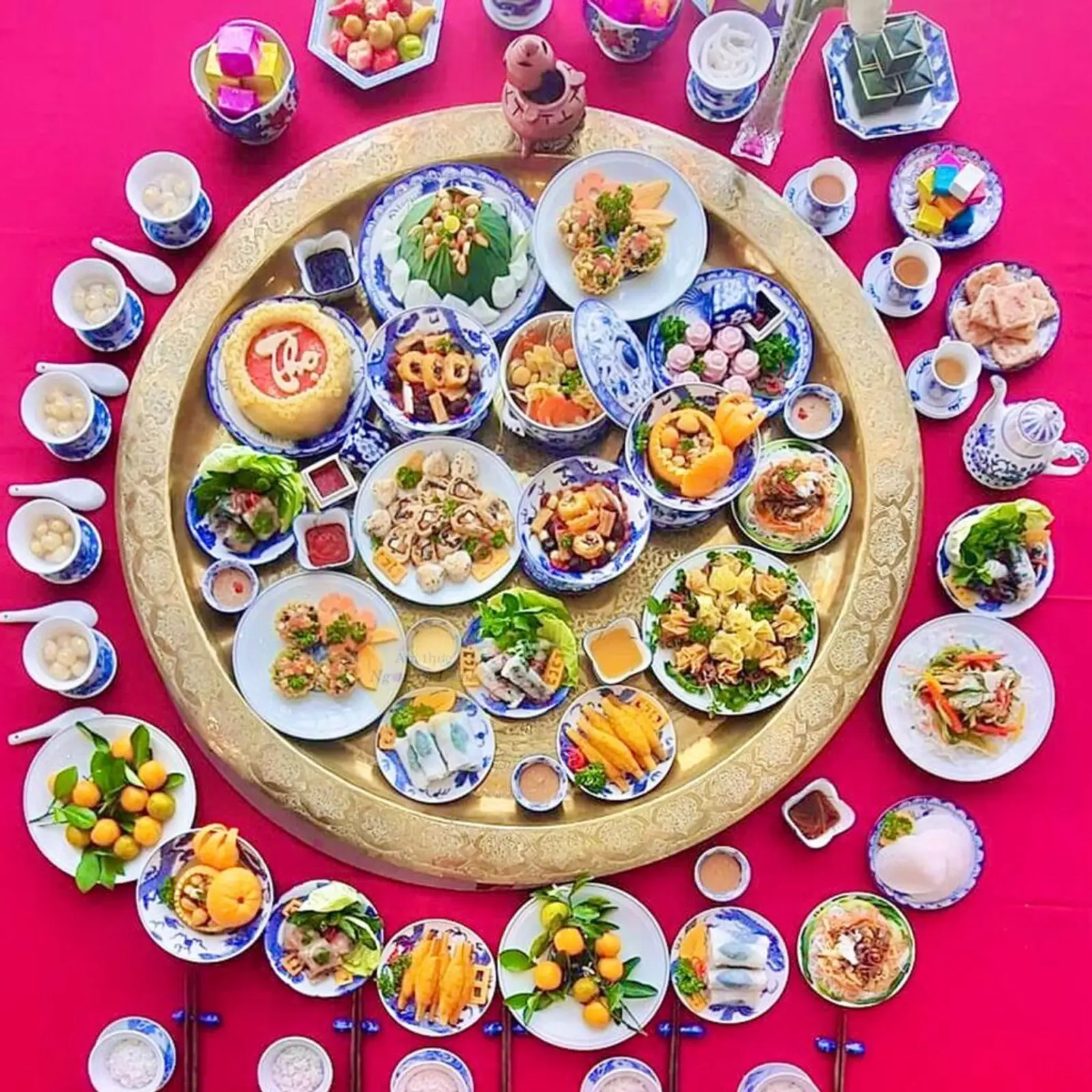 cỗ lễ mừng thọ chọn gói