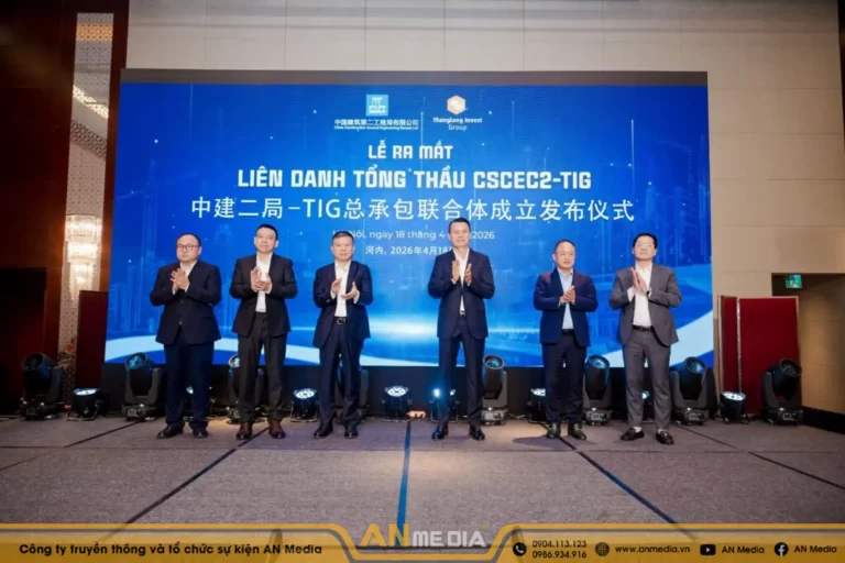 Lễ ký kết liên danh TIG – CSCEC 2: AN Media đồng hành kiến tạo dấu mốc hợp tác chiến lược