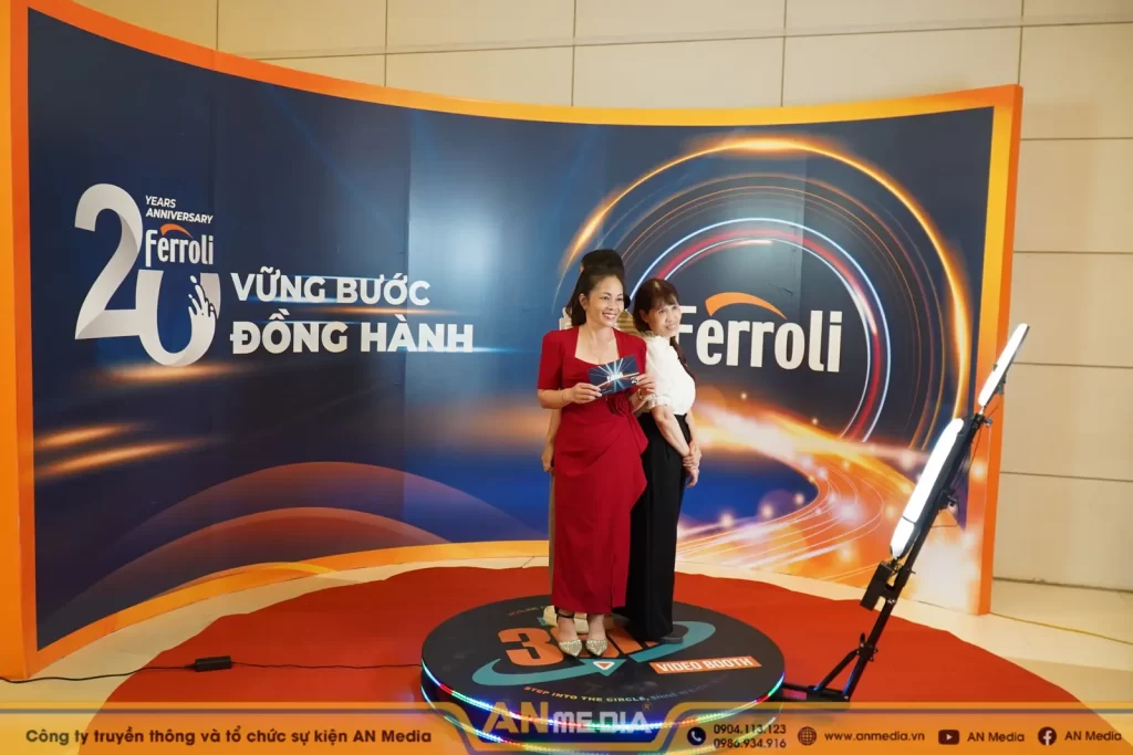 Thuê photobooth tại sự kiện ferroli