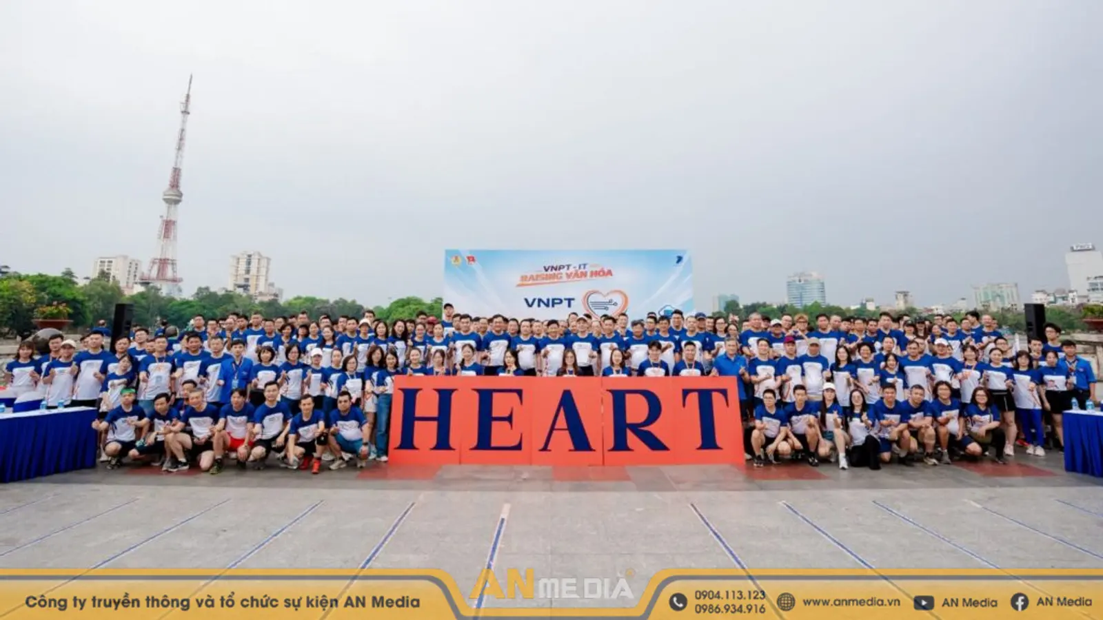 Raising văn hóa VNPT Heart – AN Media đồng hành tổ chức giải chạy lan tỏa văn hóa doanh nghiệp VNPT – IT