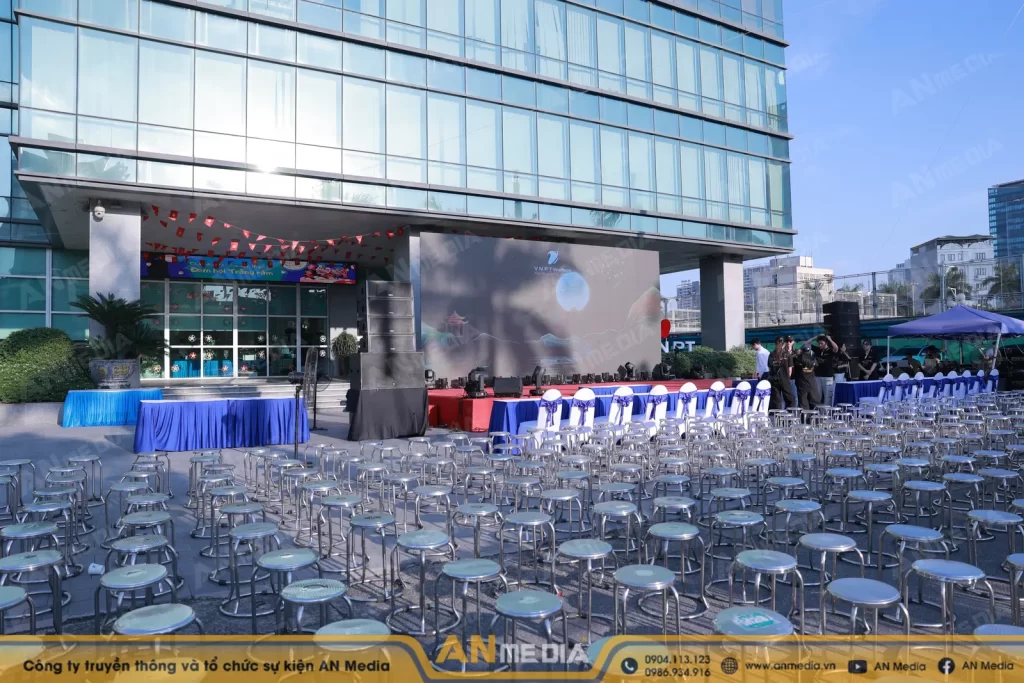 Backdrop trung thu cho chung cư