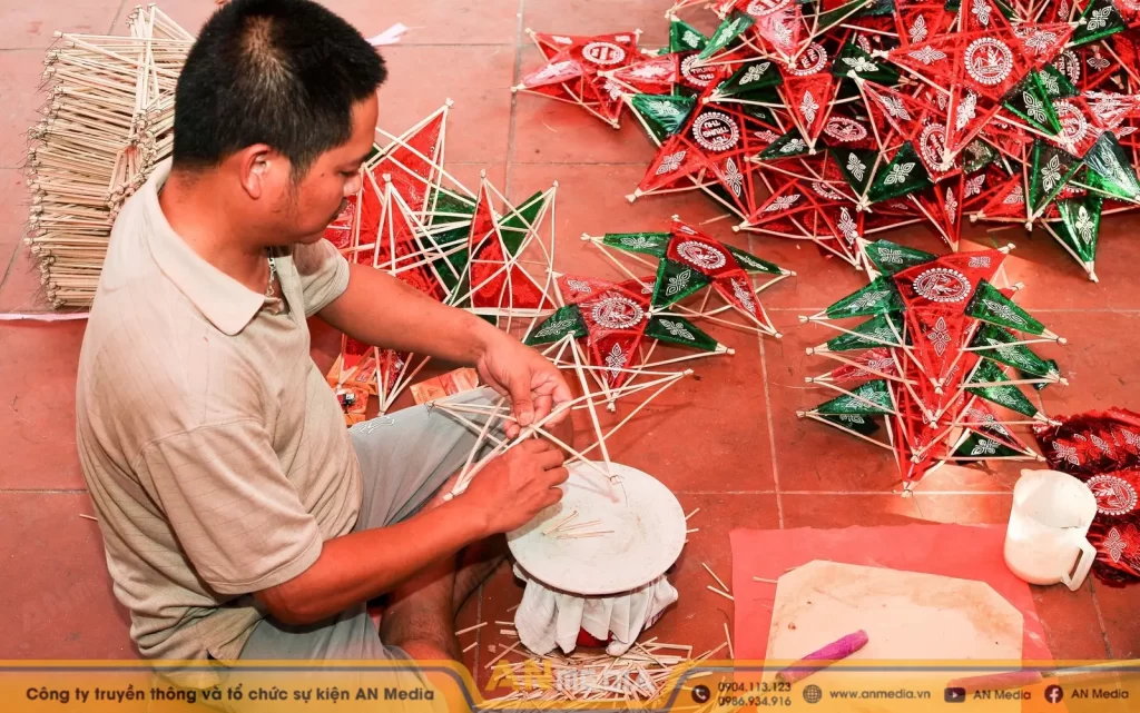 Chất liệu làm đèn ông sao