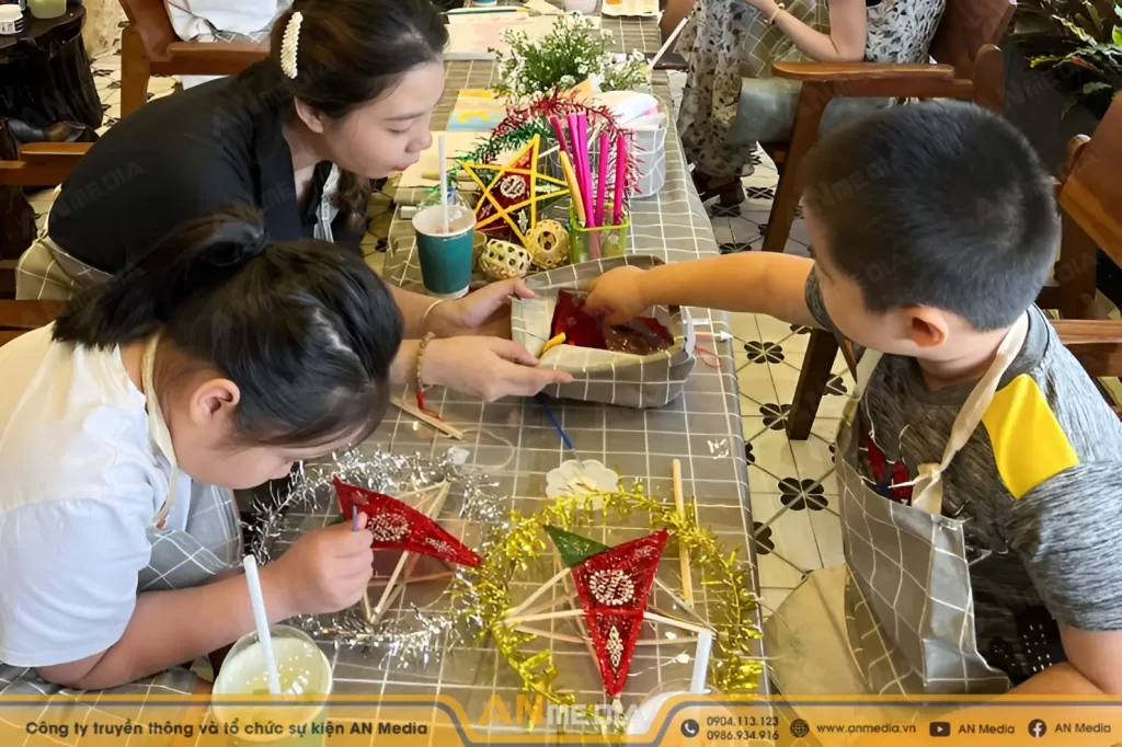 Workshop làm đèn ông sao