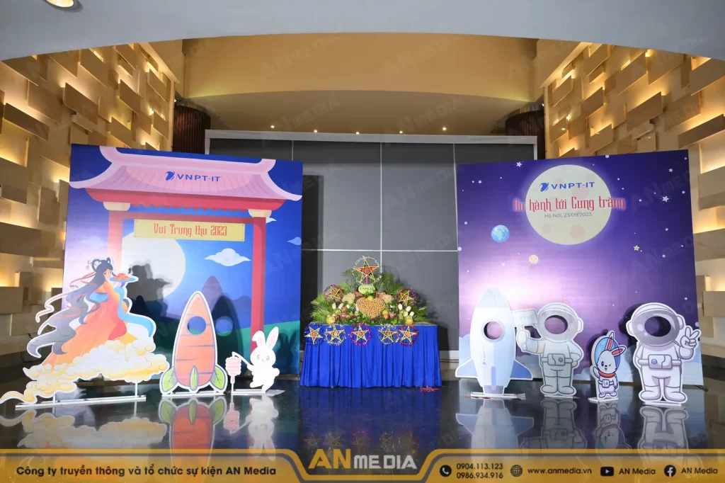 Tiểu cảnh trang trí trung thu