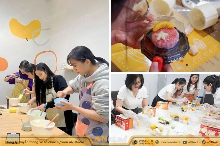 Workshop làm bánh trung thu