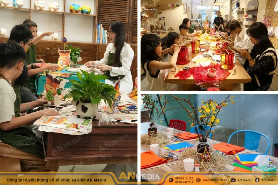 Workshop làm đèn trung thu